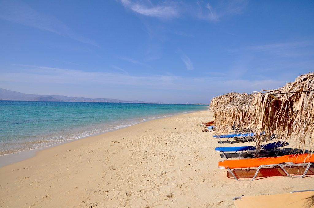 Naxos Strand Plaka Beach