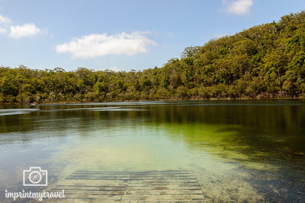 Australien, Fraser Island, Basin Lake