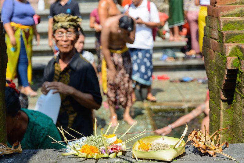 Bali-Rundreise: Zeremonie