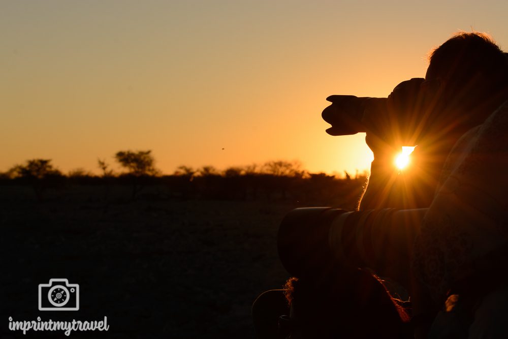 Fotografieren auf Safari Objektiv