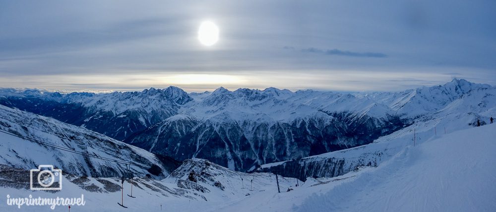 Skifahren in Heiligenblut Hochfleiss Panorama