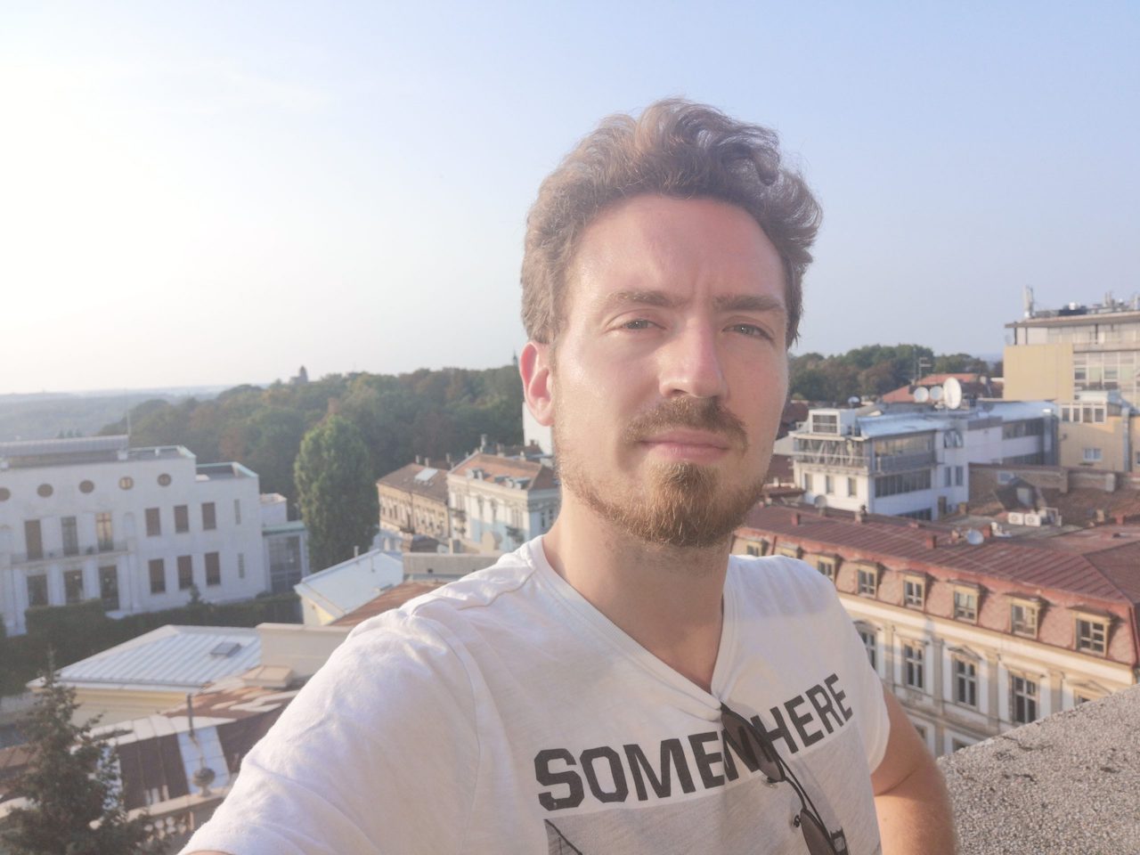 belgrad sommer selfie
