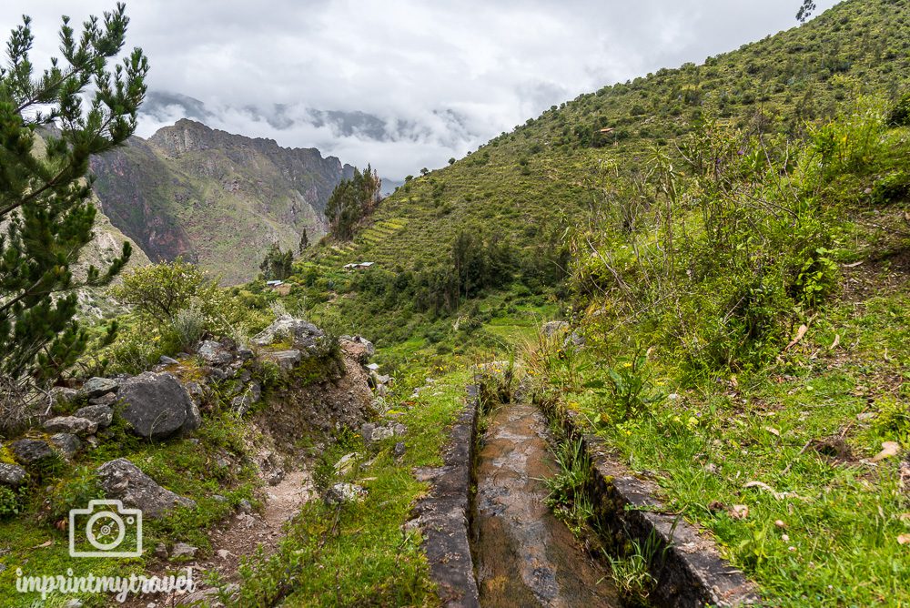 Lares Trekking nach Machu Picchu Kanal