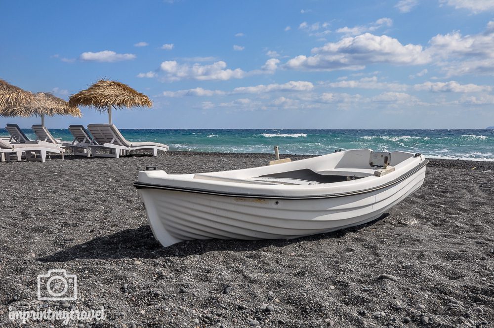 Die 5 schoensten griechischen Inseln Santorin Kamari