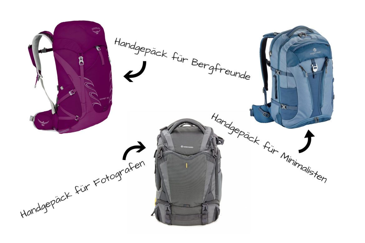Meine Handgepaeck Rucksack Empfehlung für Minimalisten, Fotografen & Wanderer