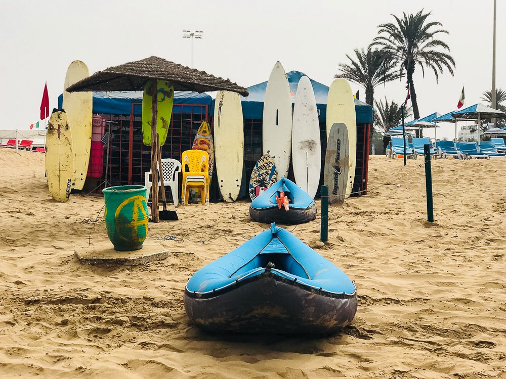 Marokko Strand von Agadir