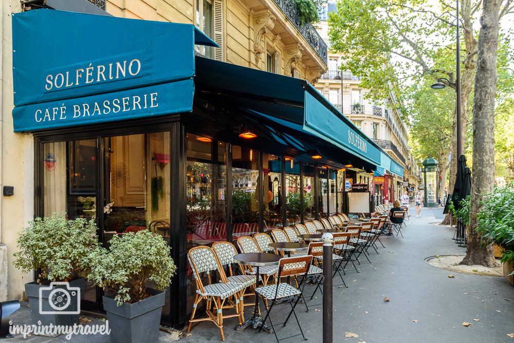 Paris Kaffehäuser Boulevard St. Germain