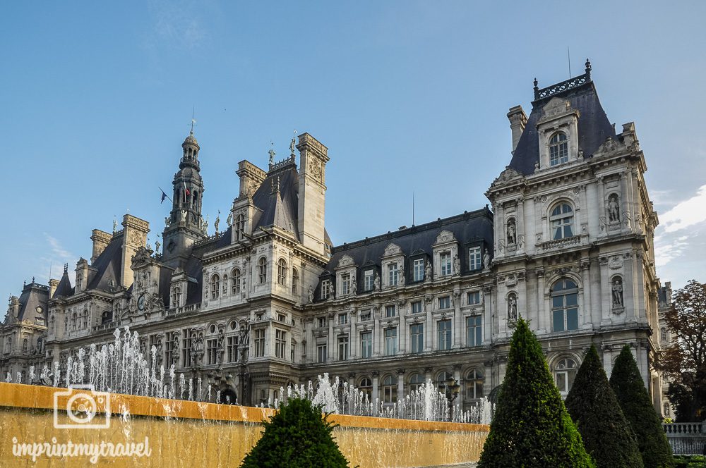 Paris Wahrzeichen Rathaus