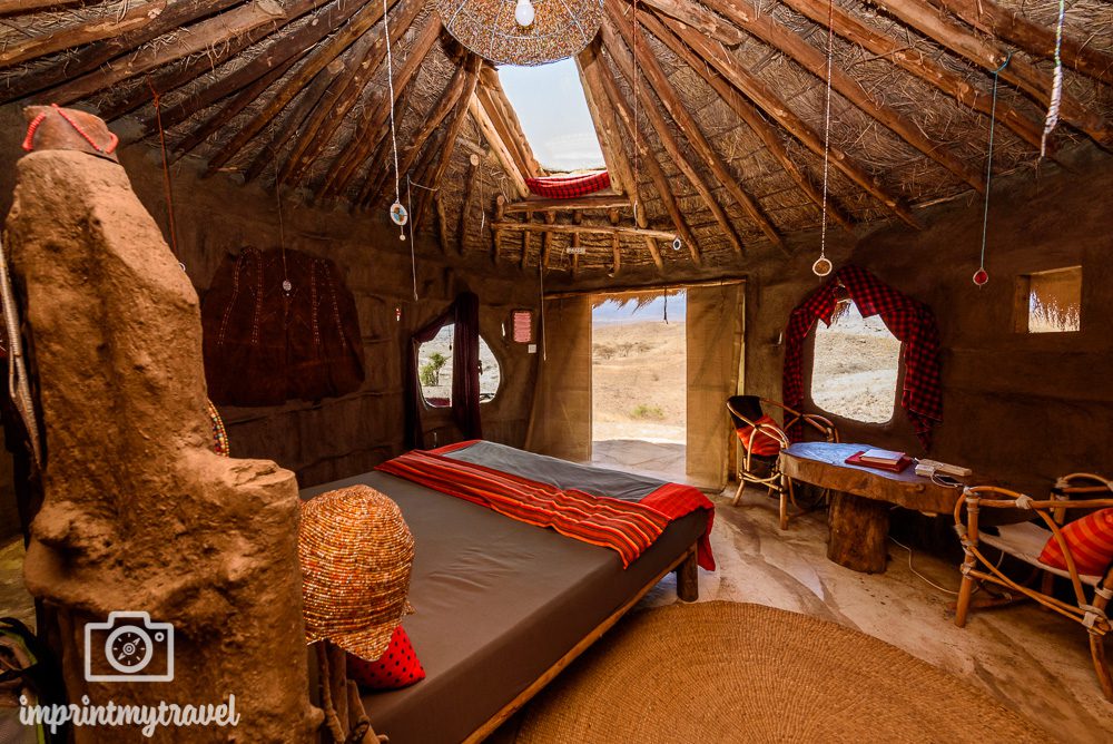 Übernachtung in der Maasai Lodge