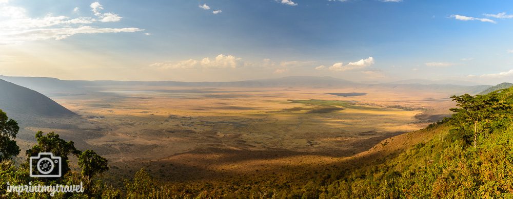 Ngorongoro Krater Conservation Area Panorama