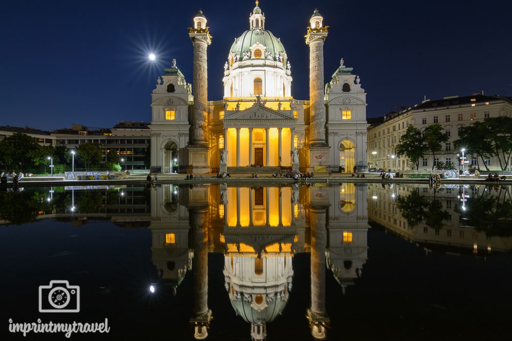 karlskirche wien nachtaufnahme