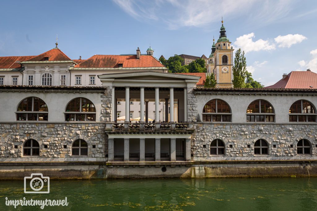 Ljubljana Sehenswürdigkeiten Markthallen