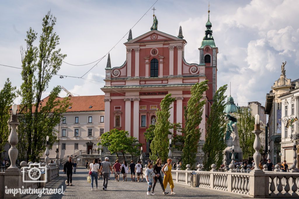 Ljubljana Sehenswürdigkeiten Prešeren-Platz