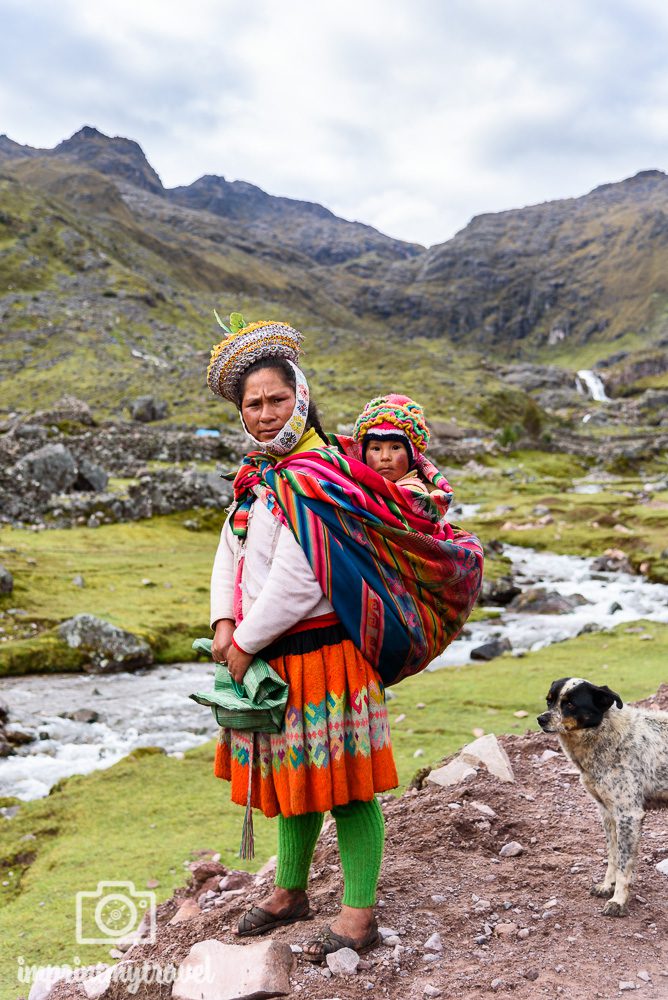 Portraitfoto einer Peruanerin