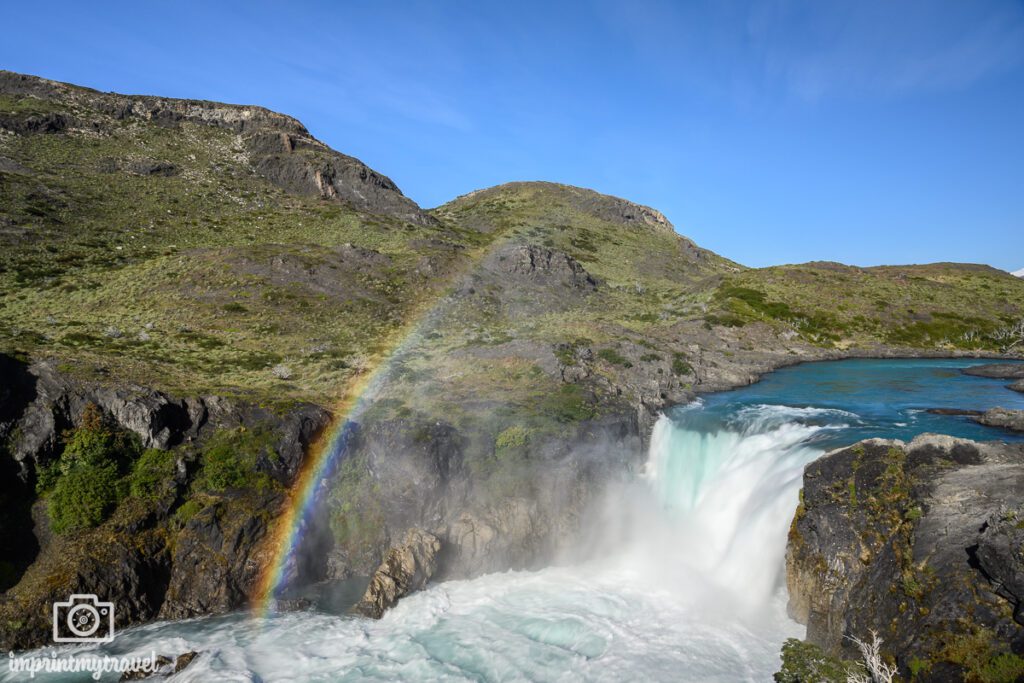 Wasserfall mit Polfilter