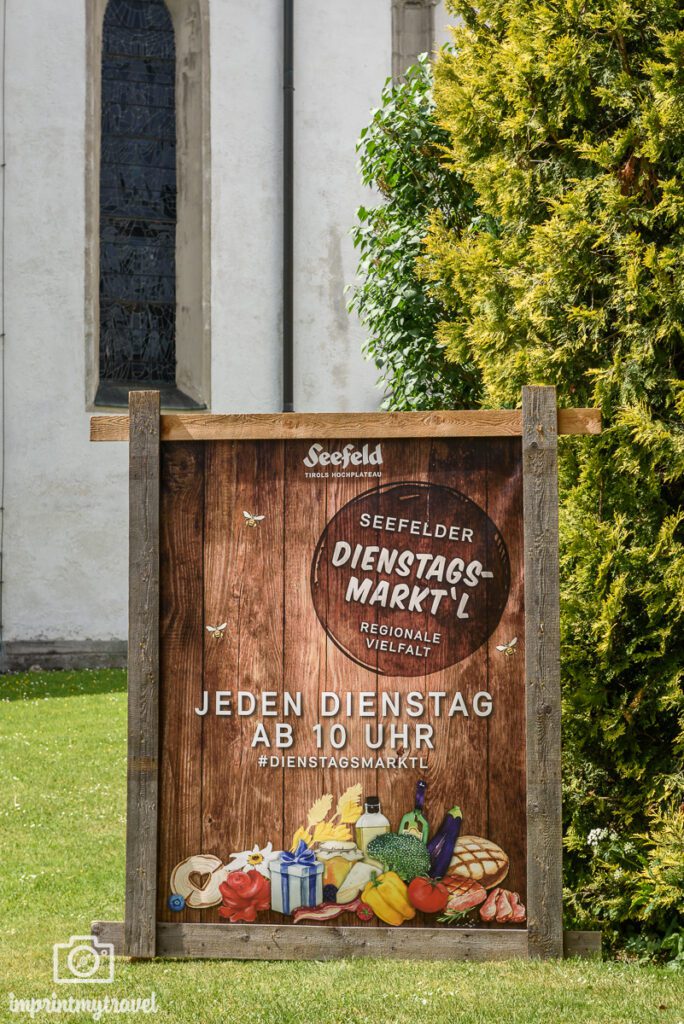 Dienstagsmarkterl Seefeld Tirol