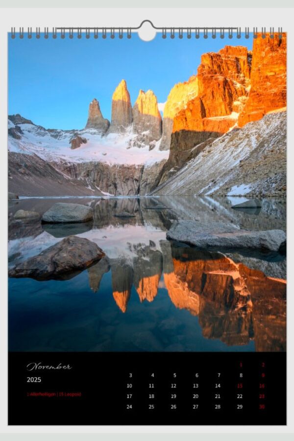 Kalender Patagonien November