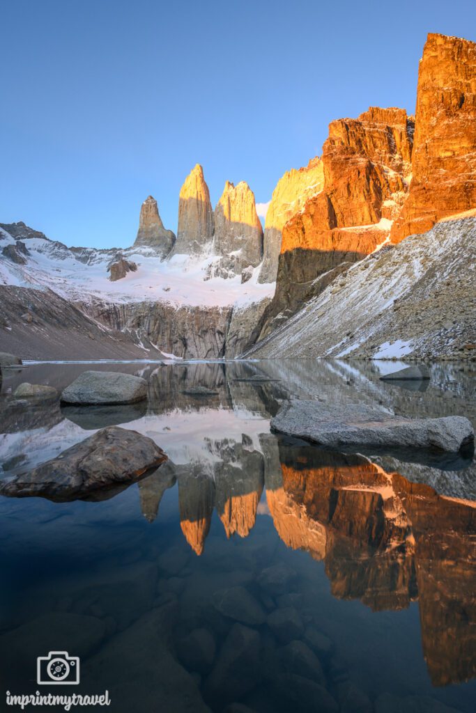 Torres del Paine Nationalpark Sonnenaufgang
